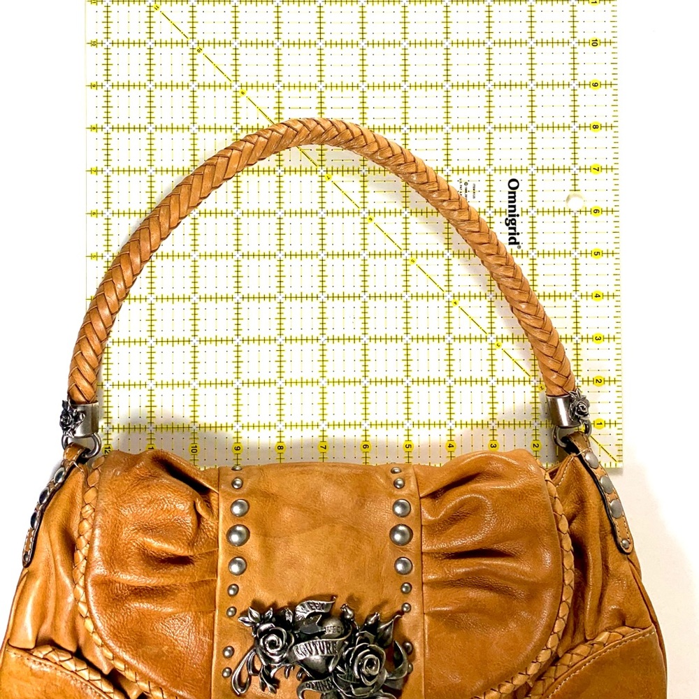 Juicy Couture brown leather shoulder handbag - Picture 10 of 11
